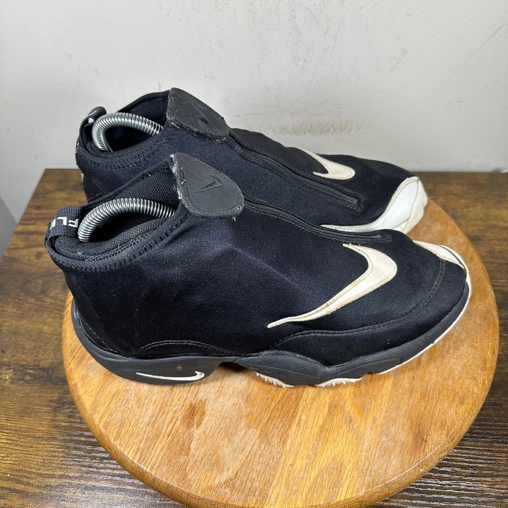 Nike Flight The Glove G-XII Black White Sneakers Mens US 9.5 830048-011